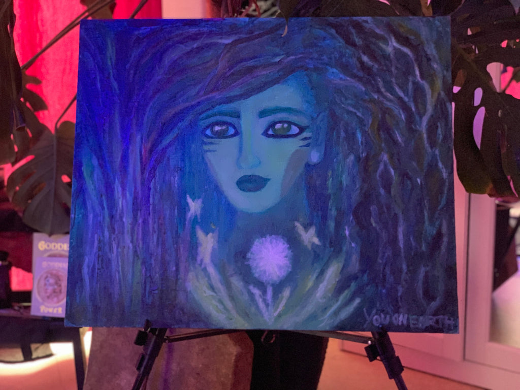 Nature Spirit - Oil painting - original artwork