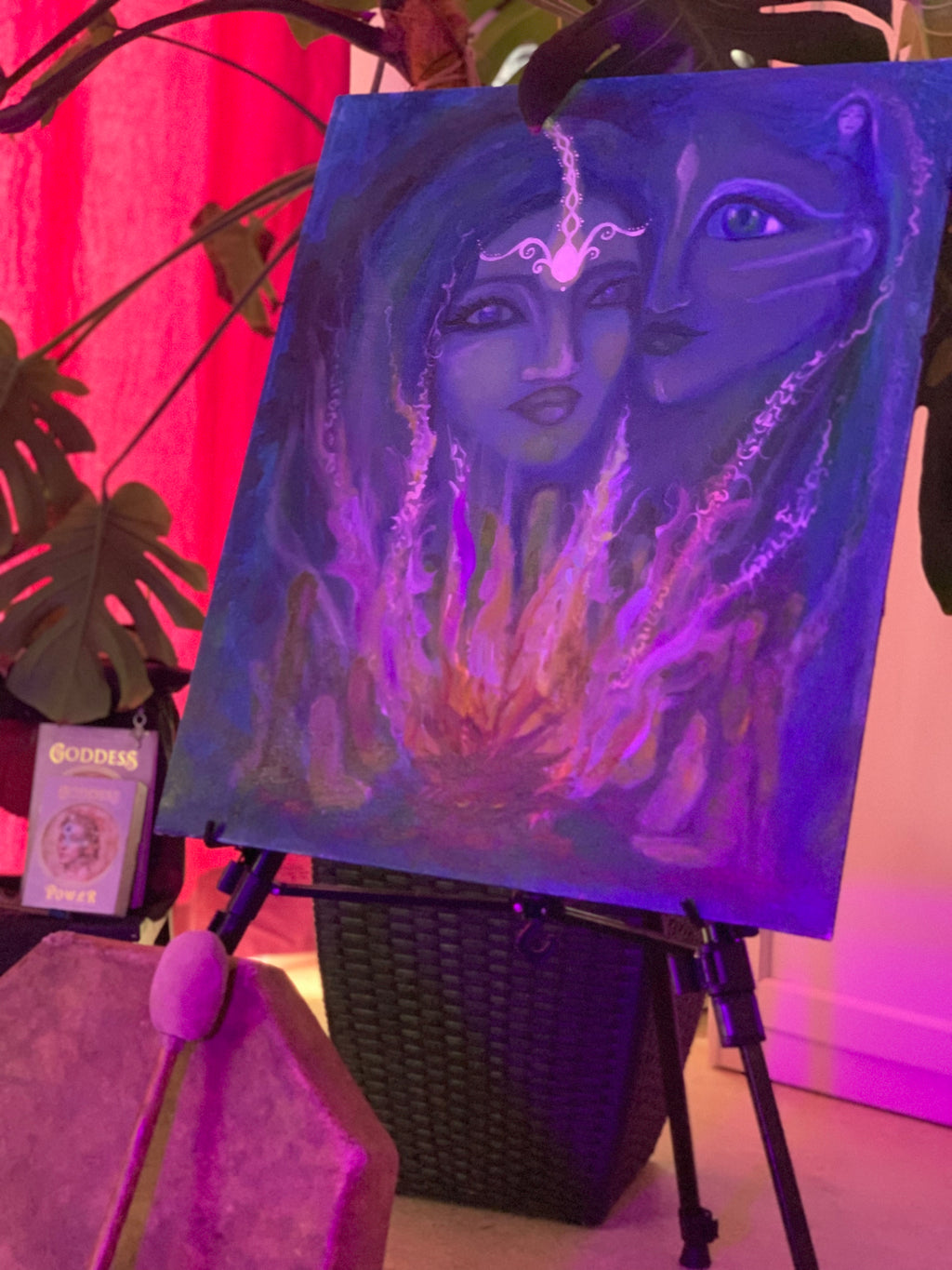 espírito da abuela - Oil Painting - original artwork