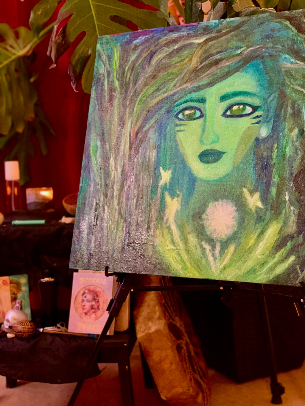 Nature Spirit - Oil painting - original artwork