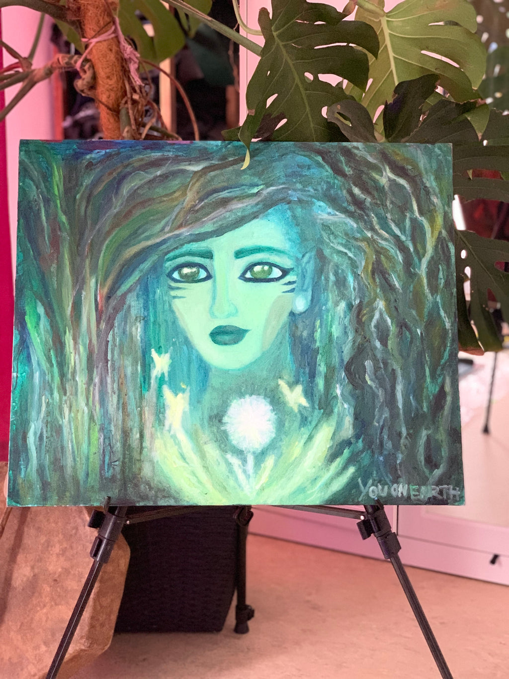 Nature Spirit - Oil painting - original artwork