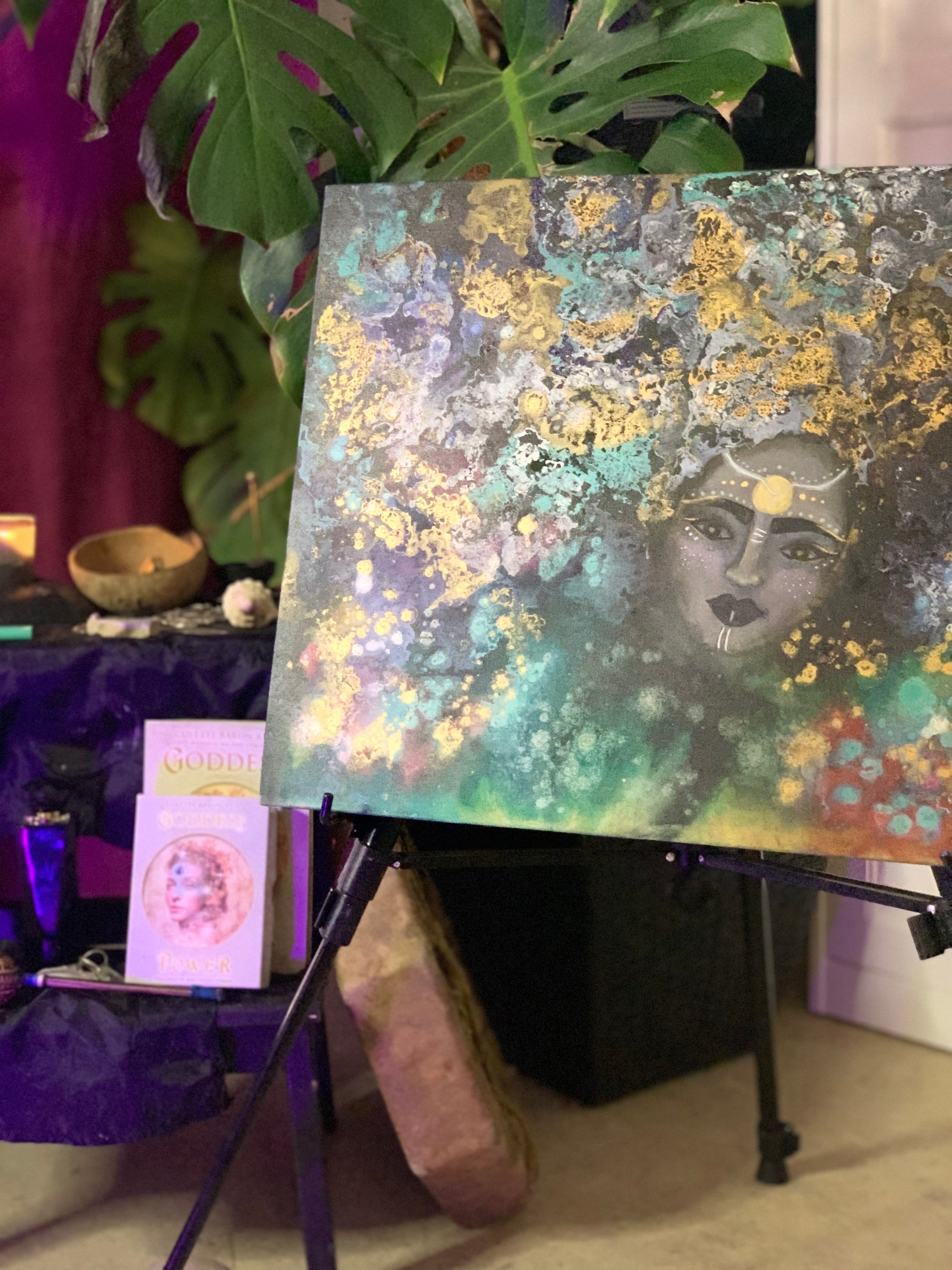 Moor Goddess - original artwork