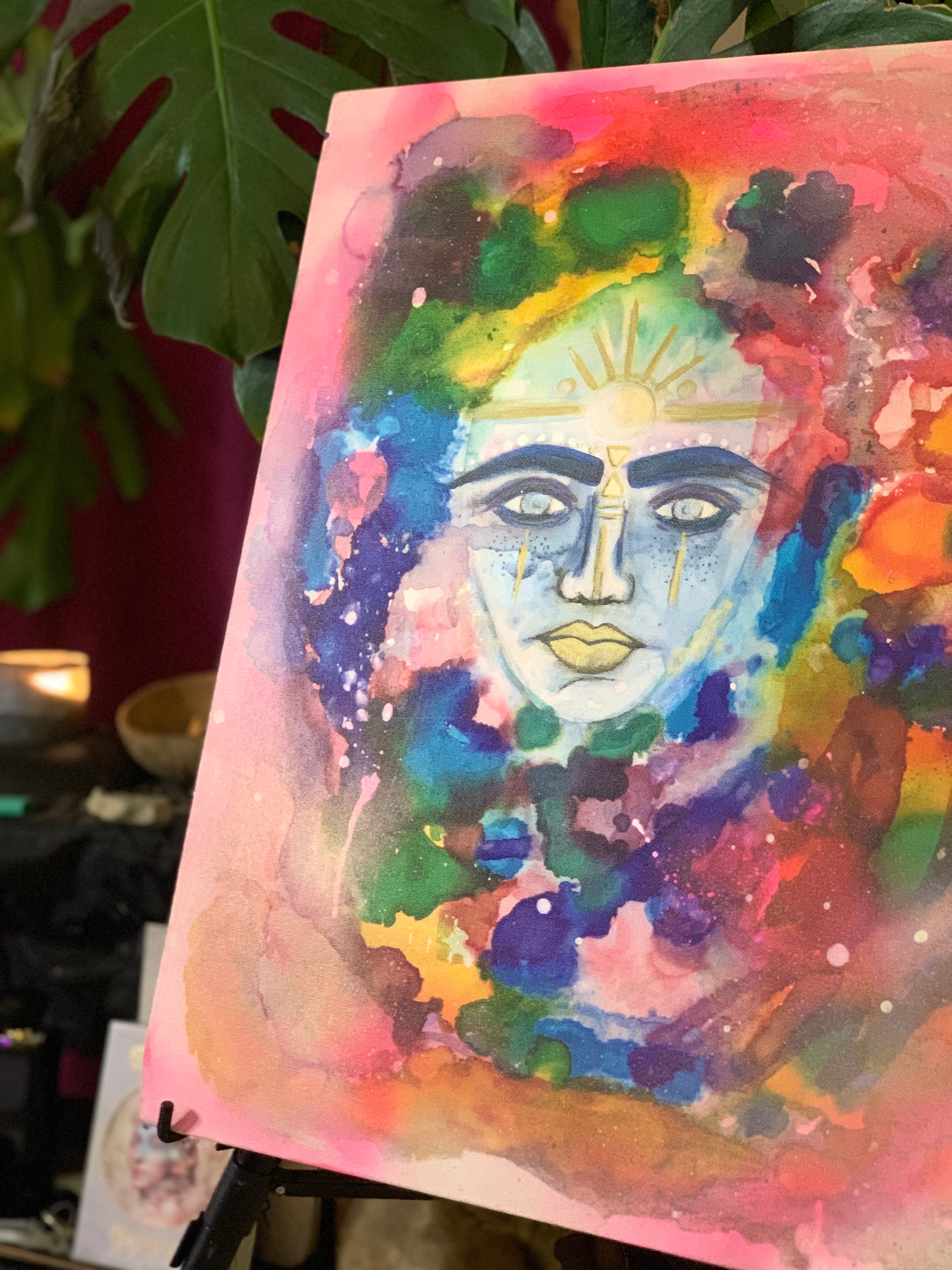 Sophia - Divine Source - original artwork