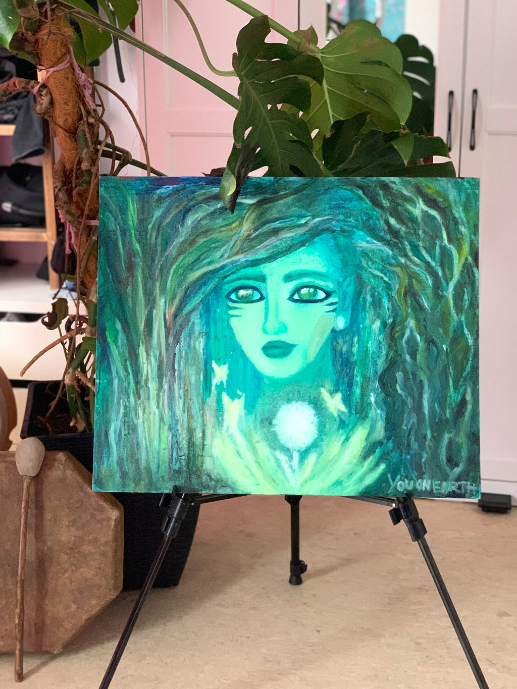 Nature Spirit - Oil painting - original artwork