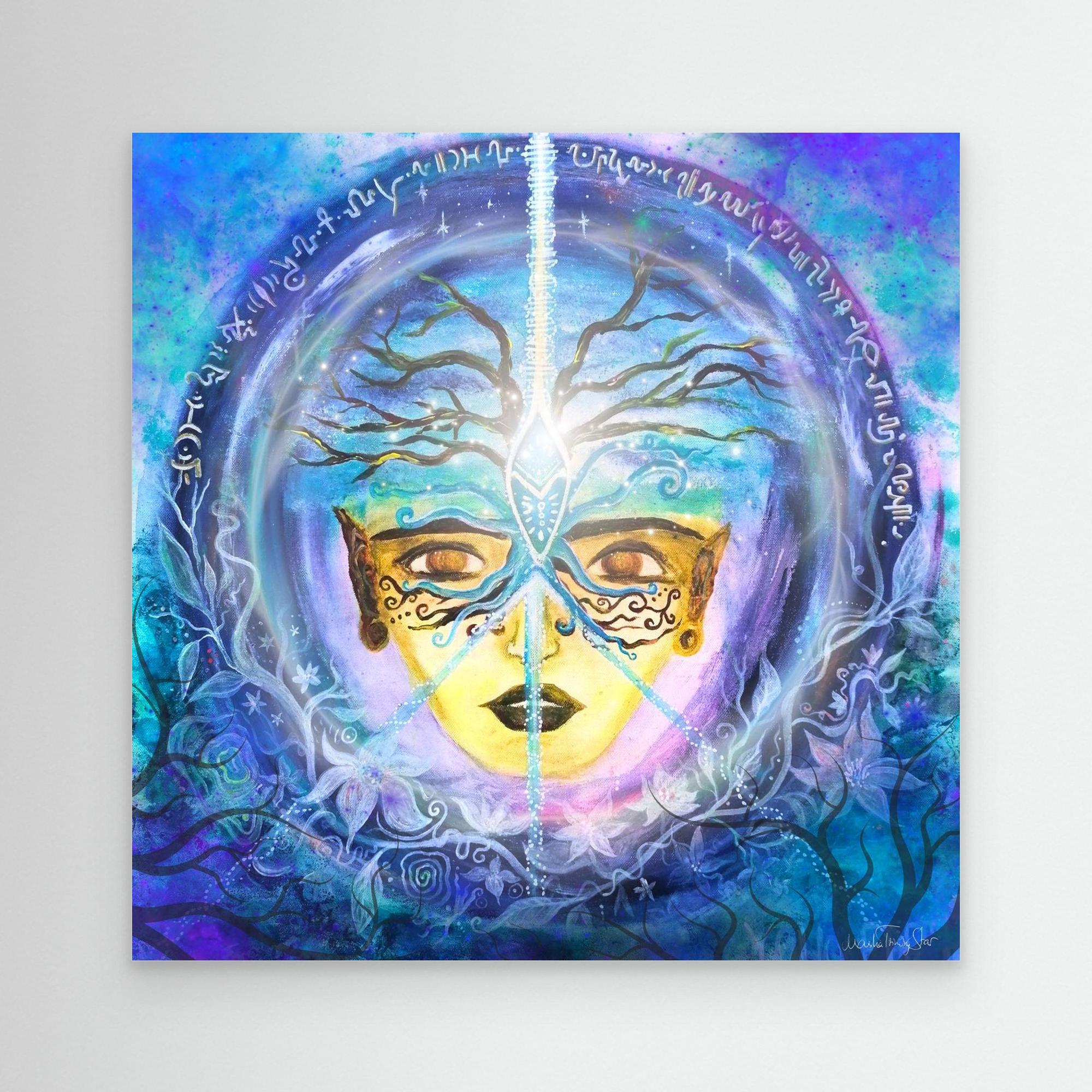 EARTH CHILD - canvas art print