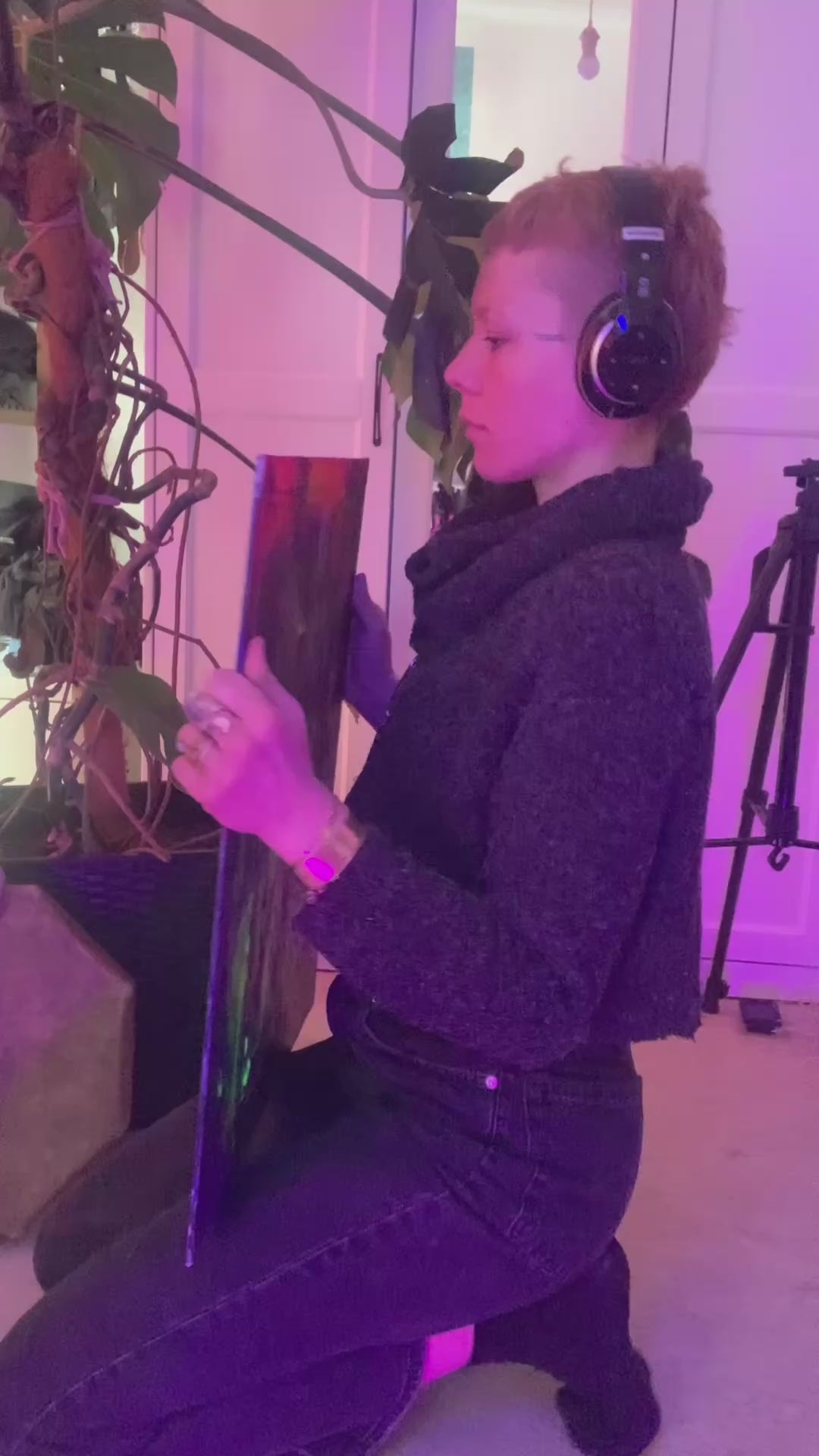 espírito da abuela - Oil Painting - original artwork