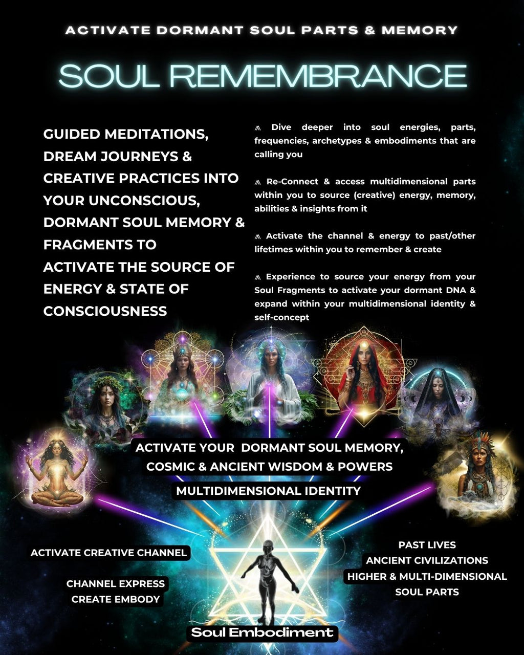 SOUL AVATAR - Activation Transformation Creation Journey - Online Course